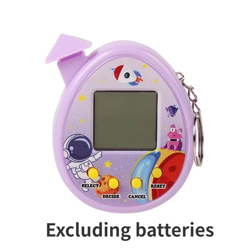 Novel Children Toys Toys for Kids 90S Nostalgia Electronic Pets Tamagotchis Electronic House Pet Speaker Interactive Toy Hobbies Peaceful Pleasures Health and Wellness House purple