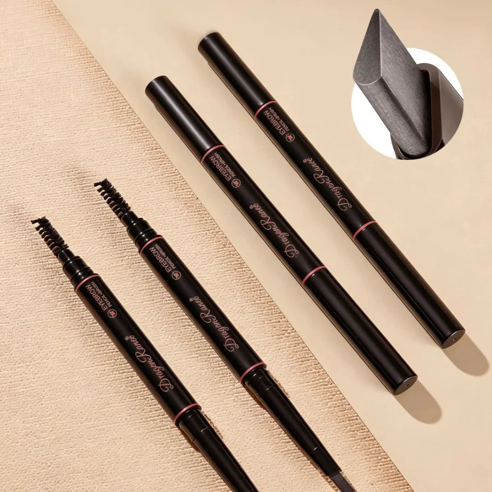 2-in-1 Waterproof Eyebrow Pencil with Spoolie Brush | All Day