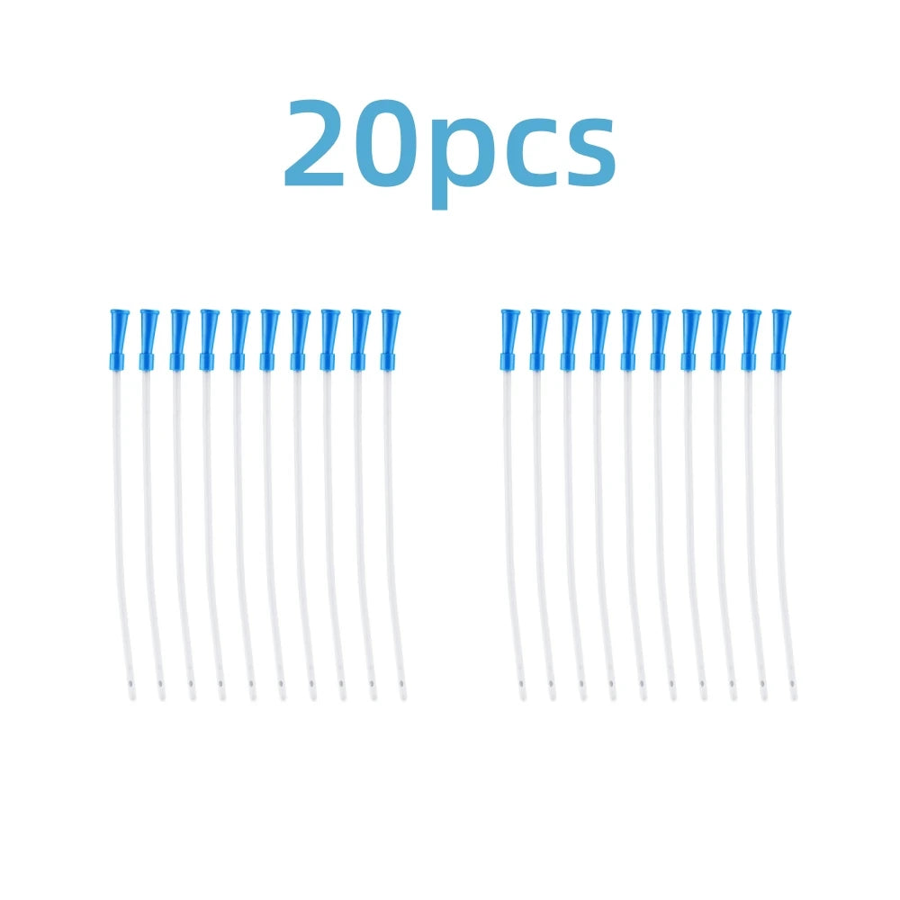 Rectal Enema for Cleaning 1200ml Temperature-sensing Colon Cleanse Enema Bags Safety Health Household Feminine Hygiene Flushing Peaceful Pleasures Health and Wellness 20pcs Flushing heads