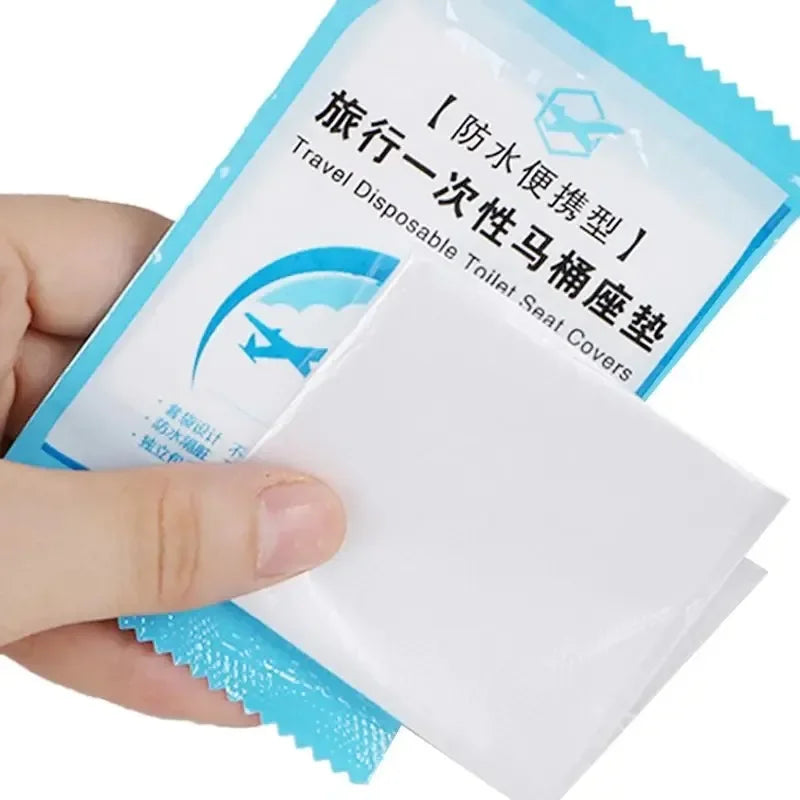 Disposable Toilet Seat Covers | Travel & Camping PE Pads