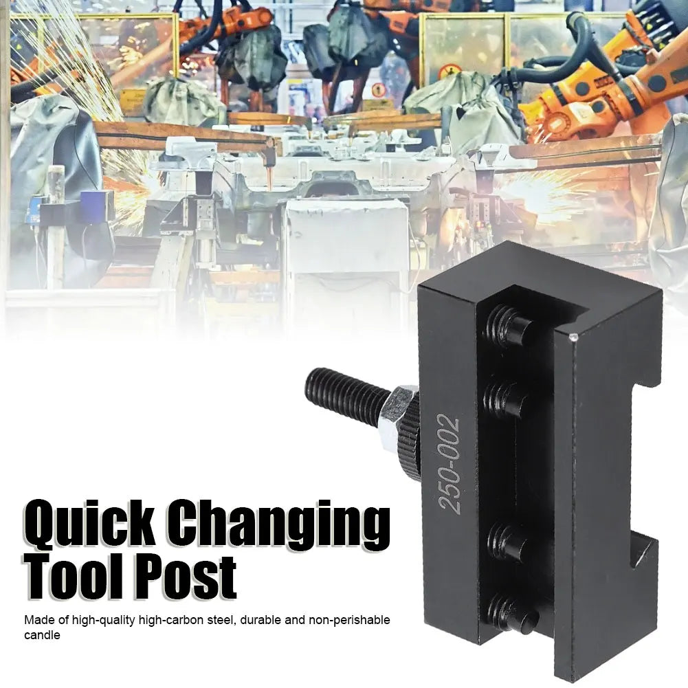 250 001 Quick Changing Tool Post CNC Turning Highcarbon Steel Lathe