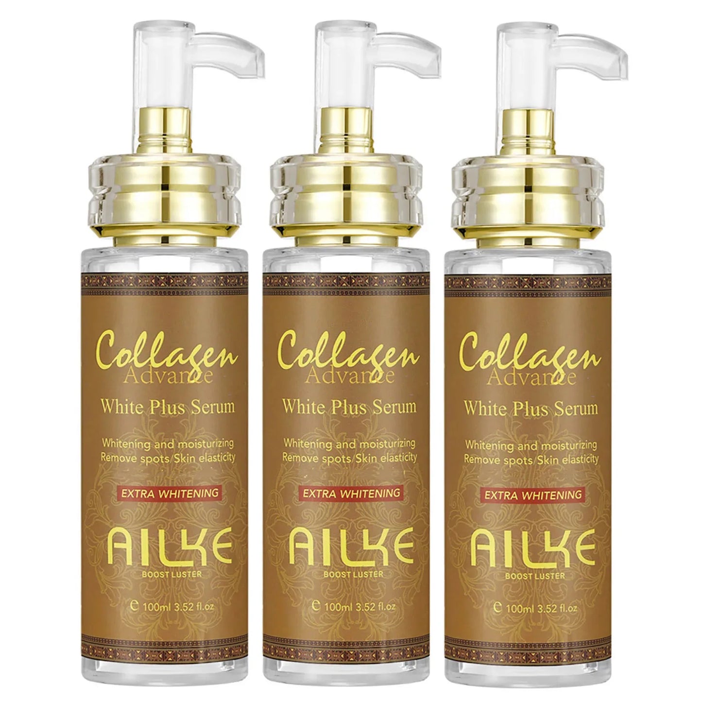 AILKE Brightening Body Lotion | Collagen & Carrot Oil 500ml
