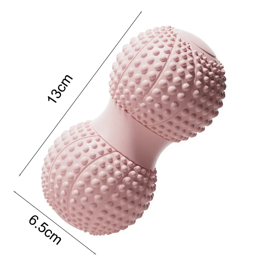Peanut Massage Ball | TPE Fascia Yoga Ball for Back, Neck & Foot Fascia Massage Ball Peaceful Pleasures Health and Wellness