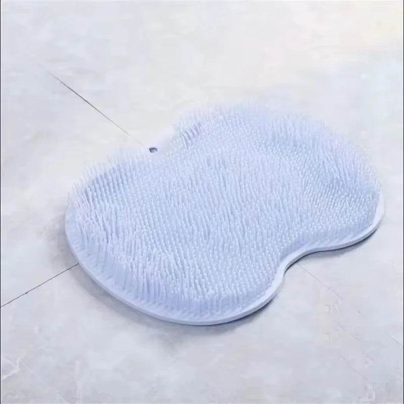 Rubbing Foot Pads, Silicone Foot Massaging Tools, Bathroom Foot Massage Pads, Bathing Foot Brushes, Lazy People Bathing Back Mas Peaceful Pleasures Health and Wellness