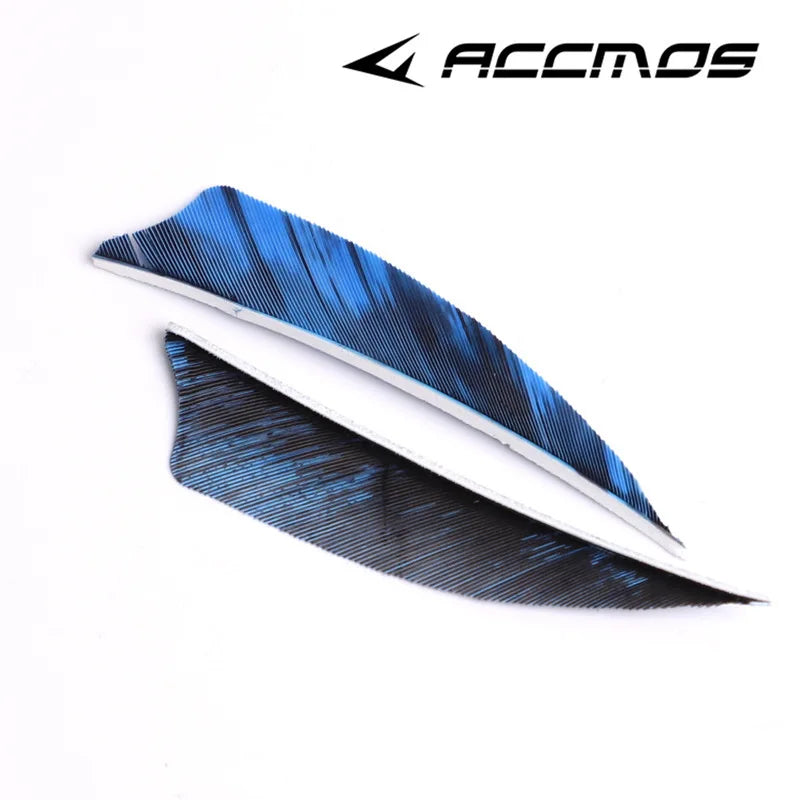 Bag Arrow Vanes 3 Turkey Feather Fletching Shield Cut DIY Archery