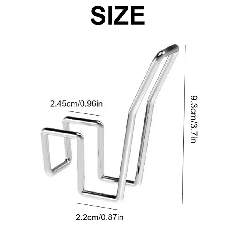 Stainless Steel Shoe Drying Rack & Closet Hook Organizer