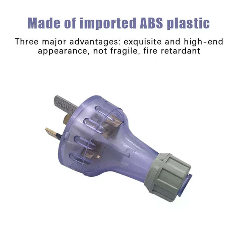 3-Prong Grounded Rewirable Female Plug Socket – DIY Assembly