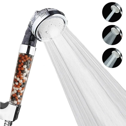 3-Mode High Pressure SPA Shower Head – Water Saving & Filter Handheld Shower Head Oasis Select