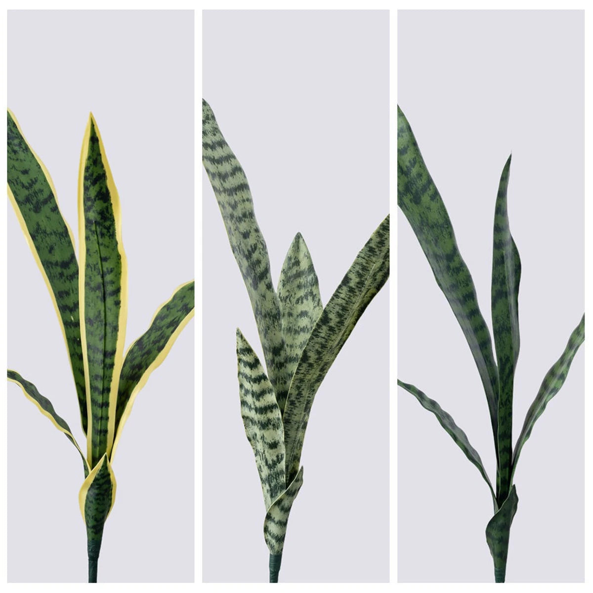 Artificial Snake Plant Silk Decor – Indoor & Outdoor Use