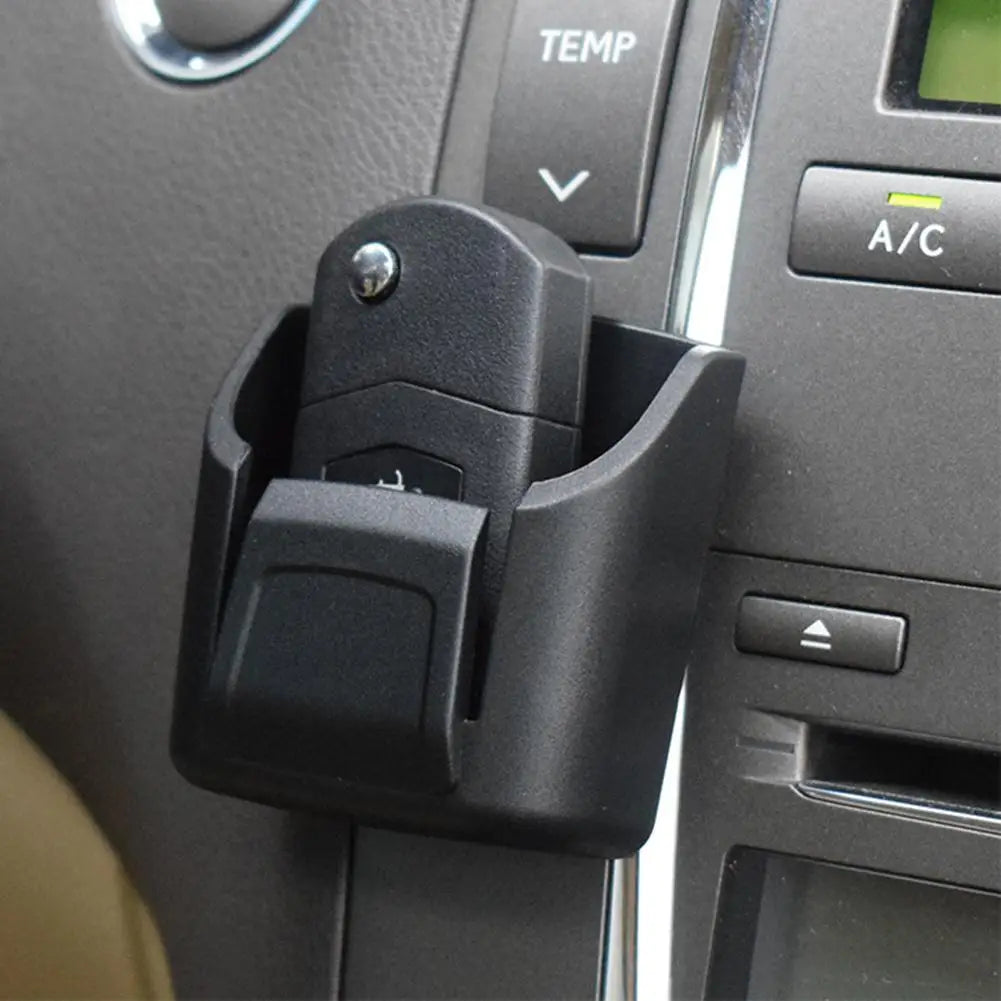 Reusable Car Key Storage Box Instrument Center Console Storage Back Adhesive Small Car Dashboard Key Box Organizing Supplies Peaceful Pleasures Health and Wellness