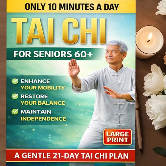 10-Minute Tai Chi Guidebook For Balance Training And Fall Prevention 21-Day Program Peaceful Pleasures Health and Wellness
