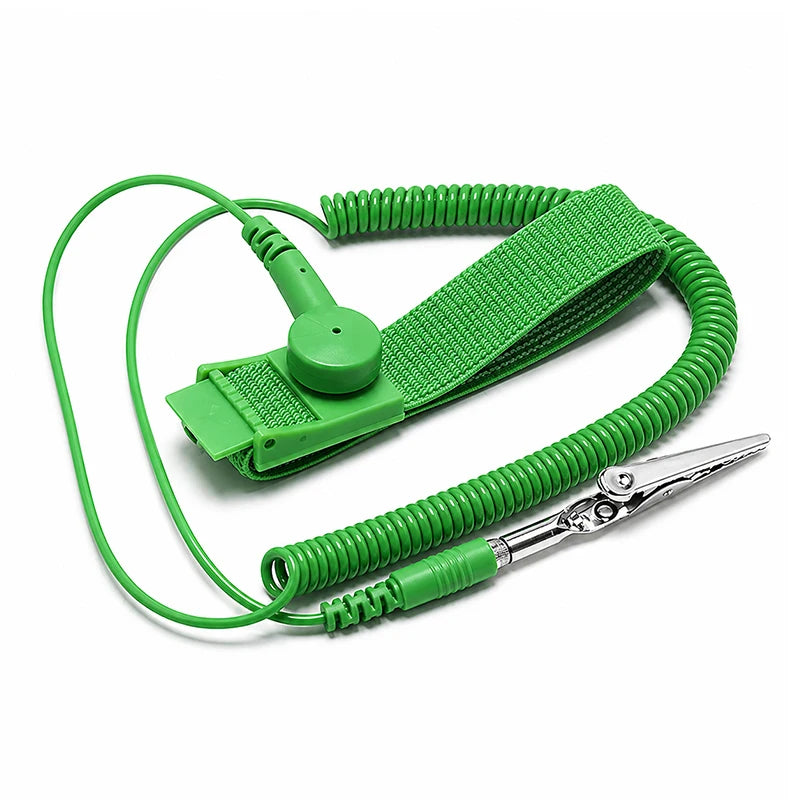 Anti-Static ESD Wrist Strap Grounding Band with Alligator Clip