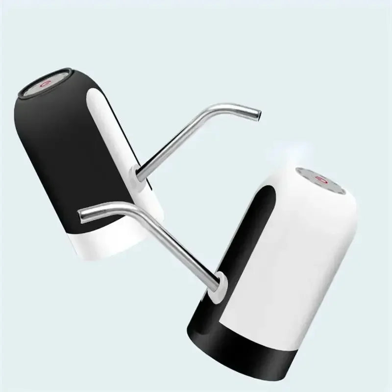 USB Water Dispenser Waterer Drink Items Automatic Manual Pump Rechargeable Electric Kitchen. Bottle Dispensing Drinkware Carboy Peaceful Pleasures Health and Wellness