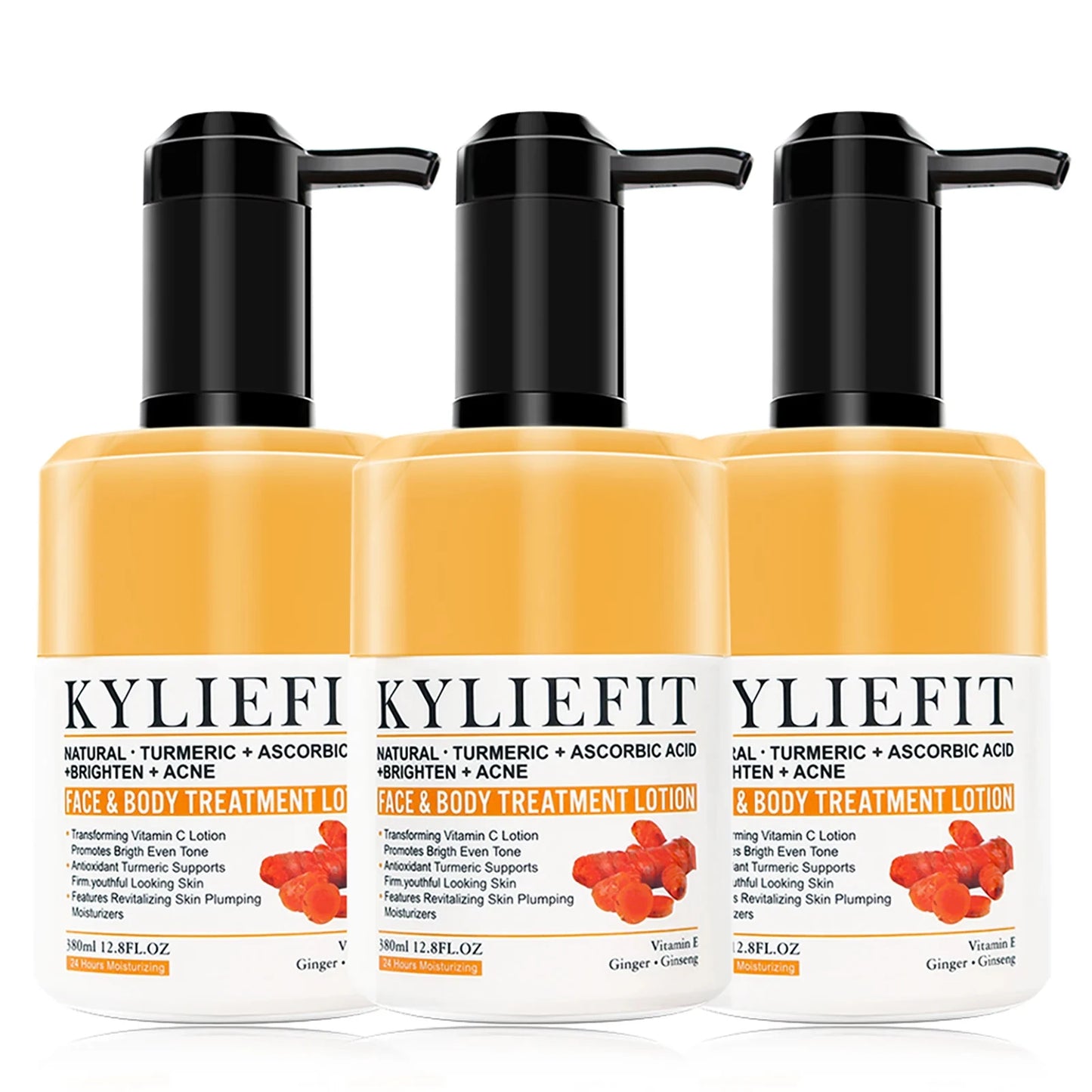 AILKE Organic Turmeric 5-in-1 Skin Care Set | Brighten & Clarify