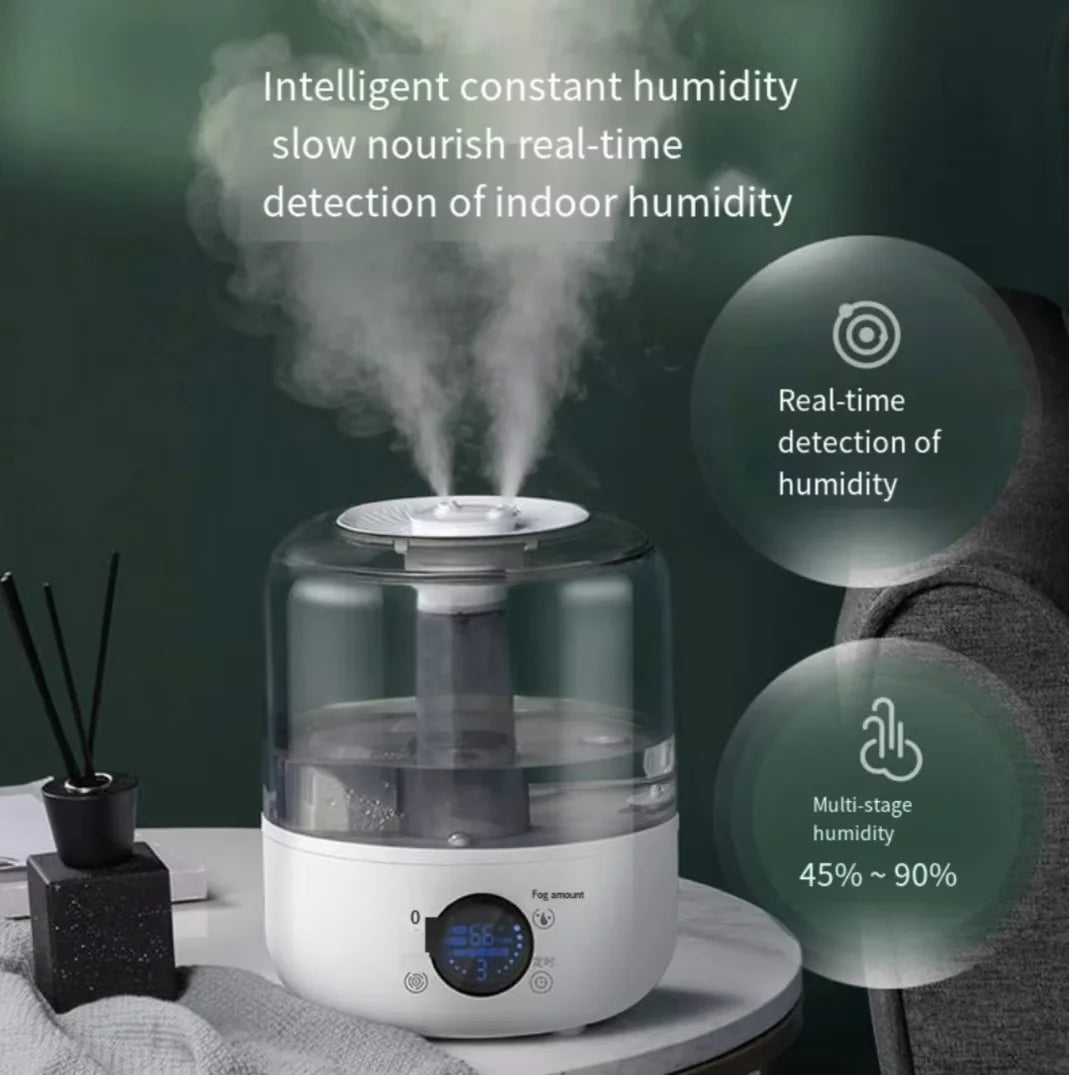 HOMEFISH 3L Silent Humidifier & Aroma Diffuser with Remote