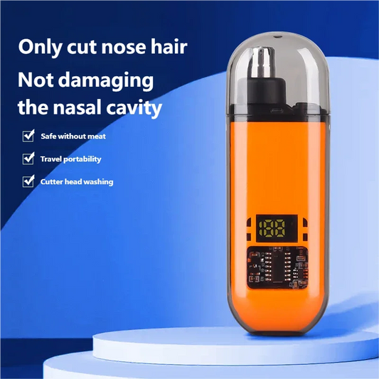 Nose Hair Trimmer Portable Trimmer for Nose Mini Nose and Ear Hair Trimmer Portable Nose Trimmer Rechargeable Trimmer for Man Peaceful Pleasures Health and Wellness