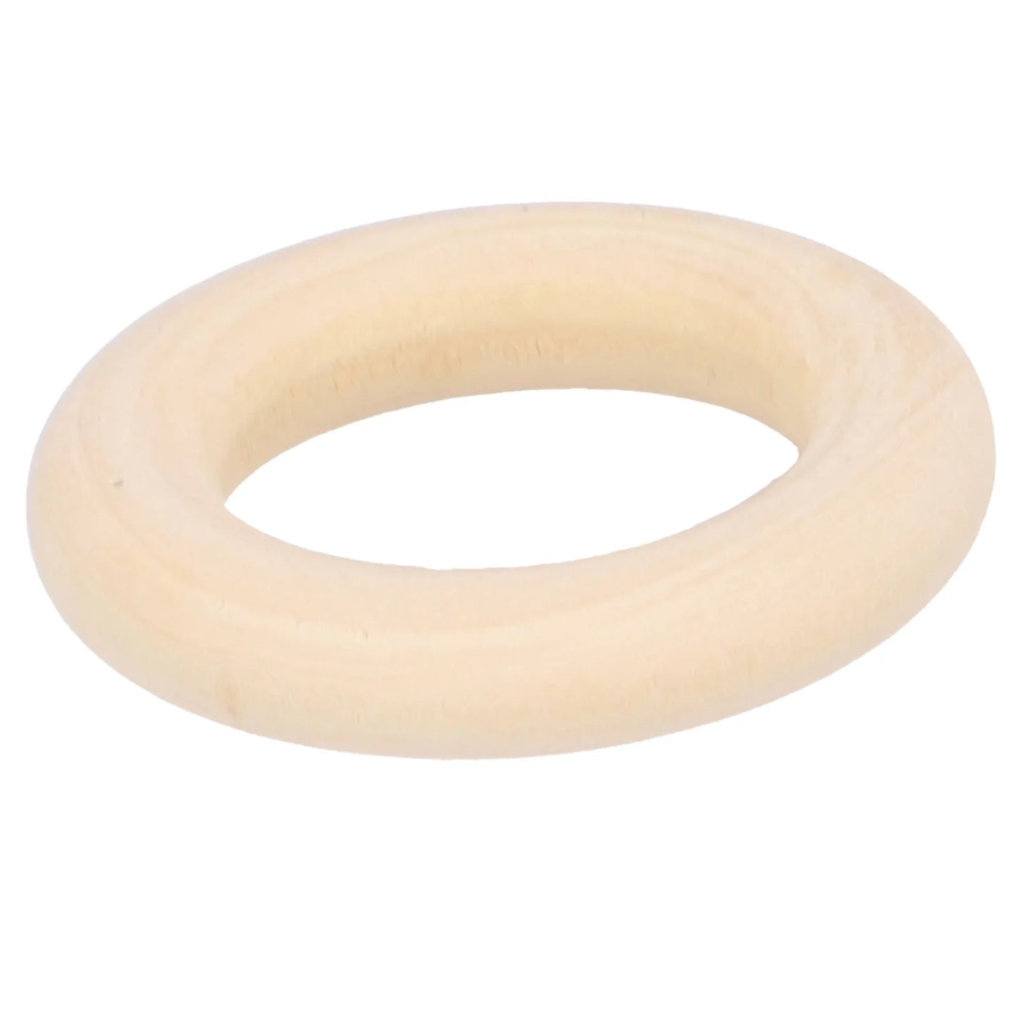Unfinished Wooden Rings for DIY Crafts & Jewelry Making