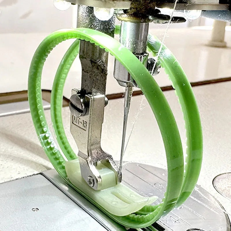Double Ring Roller Presser Foot for Industrial Sewing Machines
