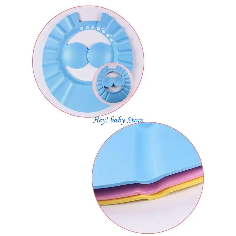 Adjustable Baby Shower Cap Shampoo Visor | Ages 0–6 Years Baby Bath Visor Peaceful Pleasures Health and Wellness