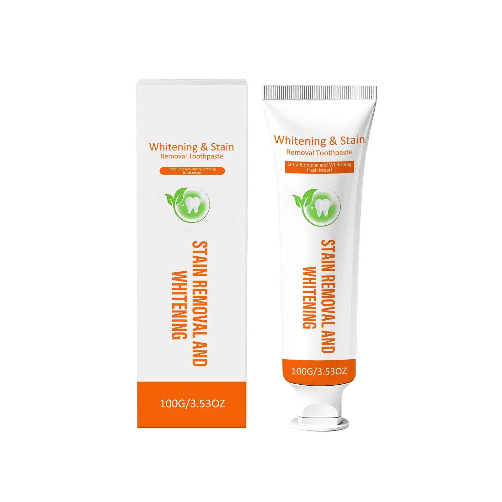 Whitening Stain Removal Toothpaste Remove Dental Plaque Freshing Eliminate Bad Breath Fragrance Gentle Cleaning Care Toothpaste Peaceful Pleasures Health and Wellness 100g Boxed