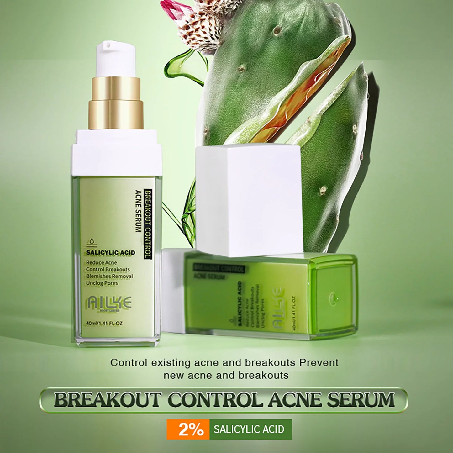AILKE Salicylic Acid Clarifying Face Serum – All Skin Types 40ml