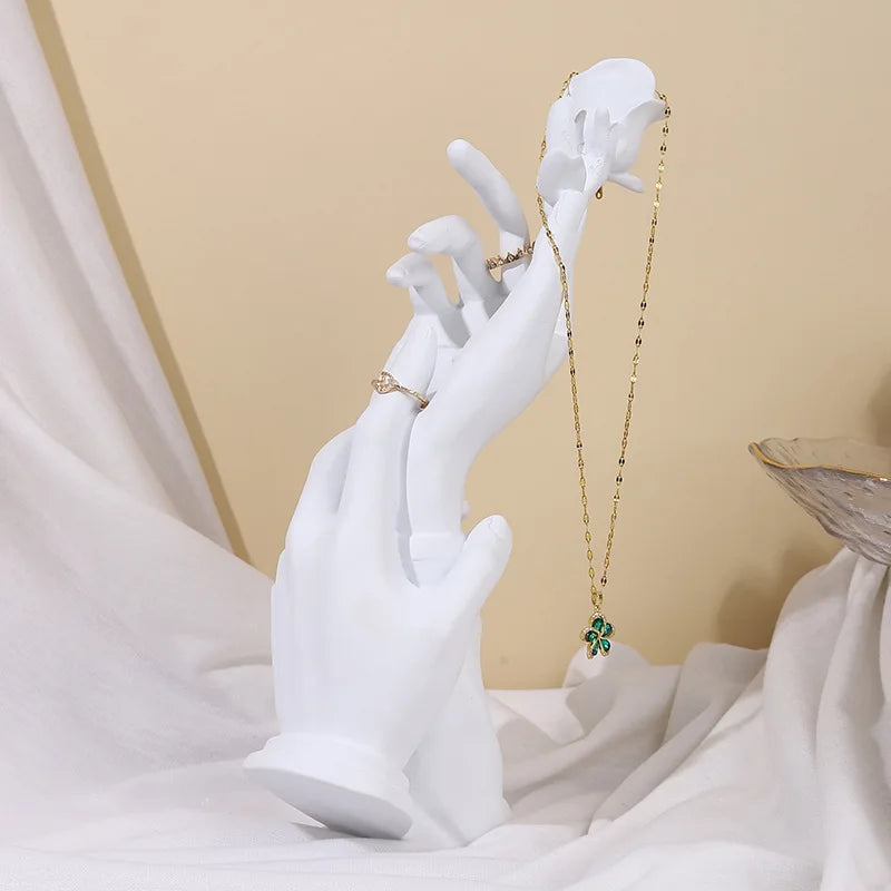 Resin Abstract Bust Mannequin Head Jewelry Display Stand