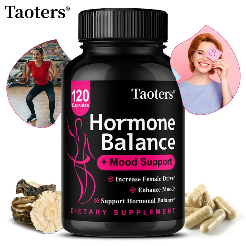 Red Maca Root & Tribulus Capsules | Hormone & Energy Balance