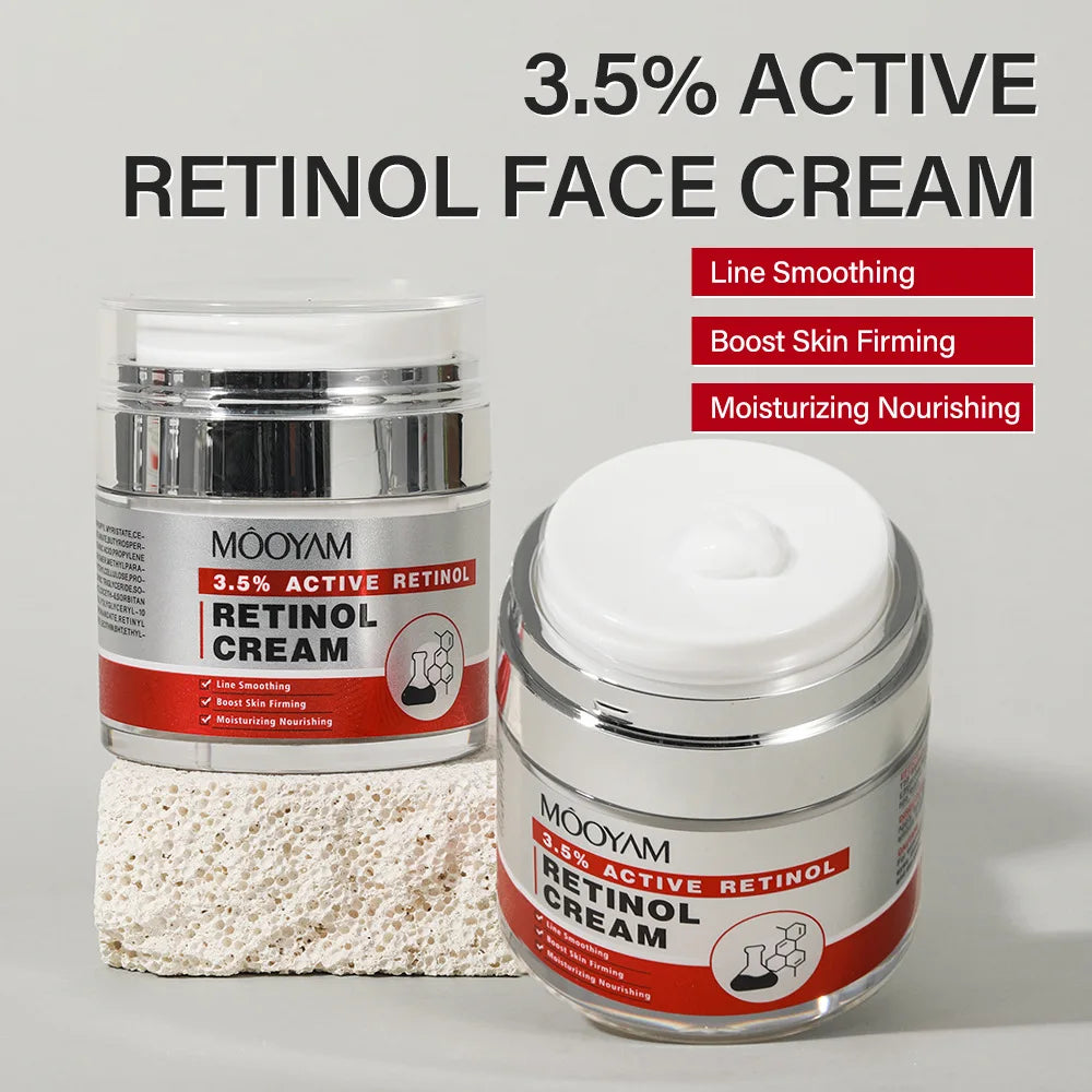 Instant Retinol Cream Wrinkle Remover Firming Lifting Anti Aging Fade Fine Lines Moisturizing Whitening Korea Repair Skin Care Peaceful Pleasures Health and Wellness