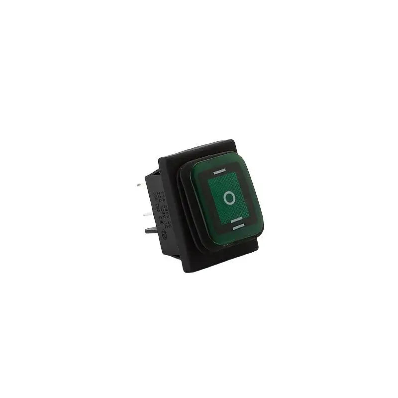 KCD4 Rocker Switch ON-OFF-ON 6-Pin 16A 250VAC Illuminated 30x22mm
