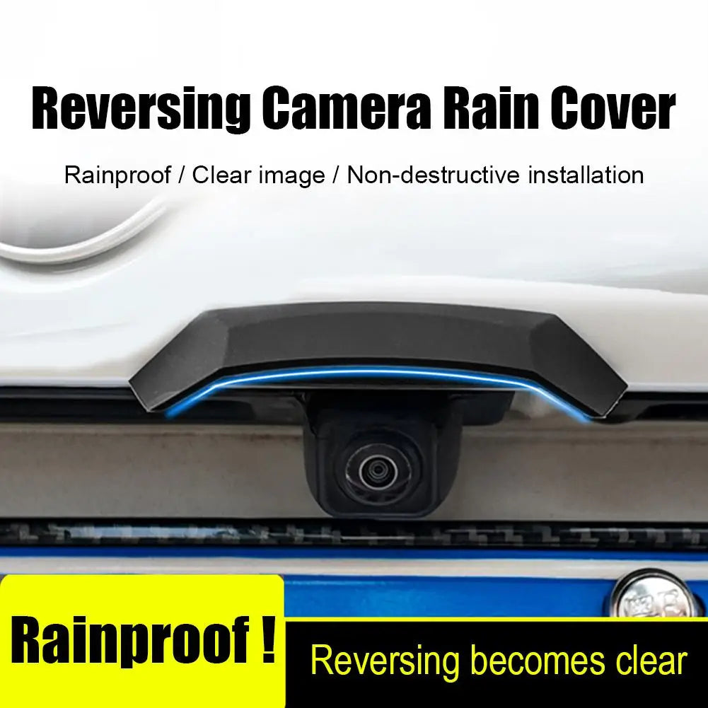 Universal Car 360 Camera Rain Shield Waterproof Cover Rear View Camera Sun Shade Protector Auto Exterior Decoration Accessory Peaceful Pleasures Health and Wellness