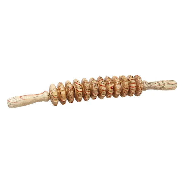 Wood Therapy Roller | Cellulite Massage & Lymphatic Drainage Tool