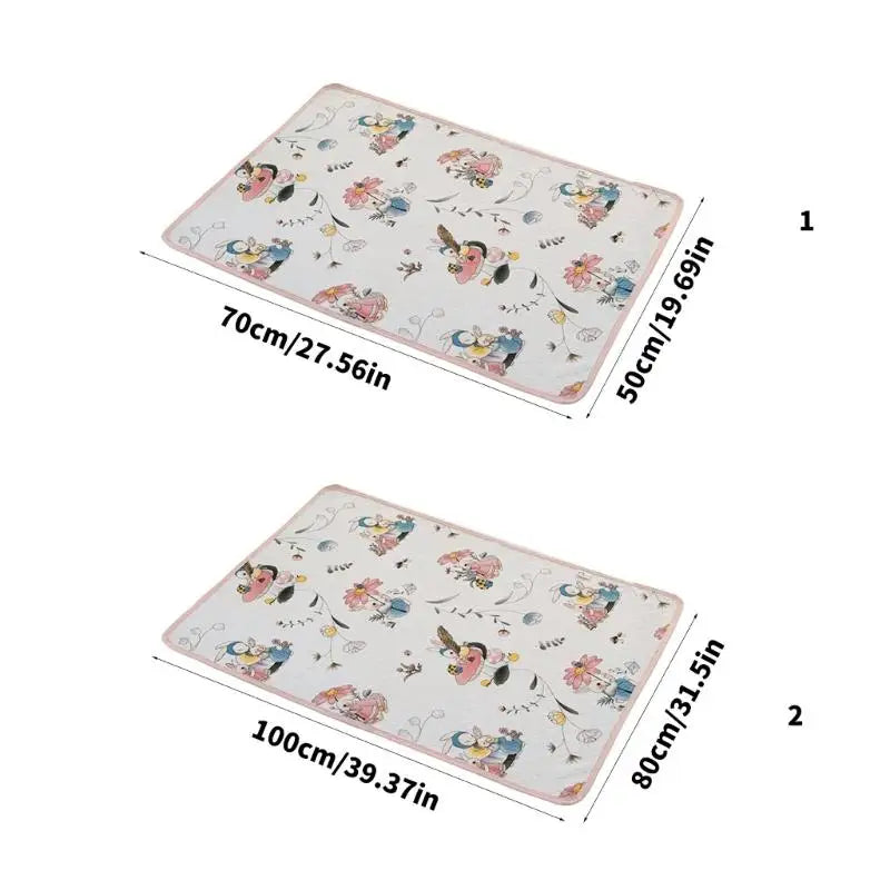 Waterproof Baby Changing Mat & Reusable Menstrual Pad