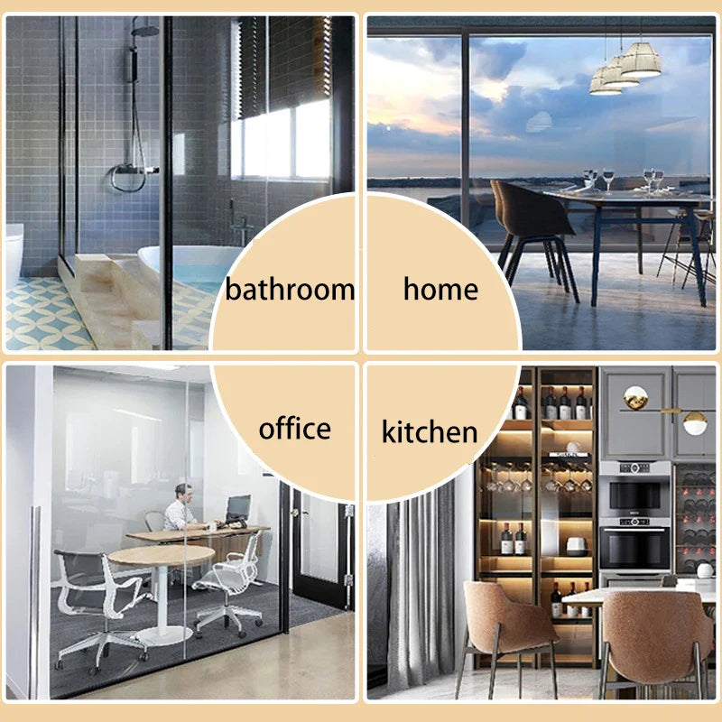 Shatterproof Window Safety Film – Clear Self-Adhesive PET