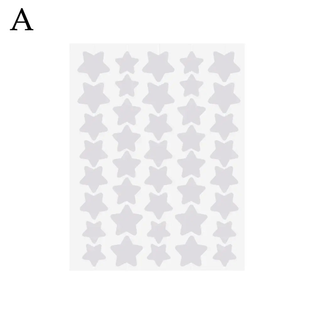 40-Pack Star Pimple Patches – Invisible Waterproof Acne Cover