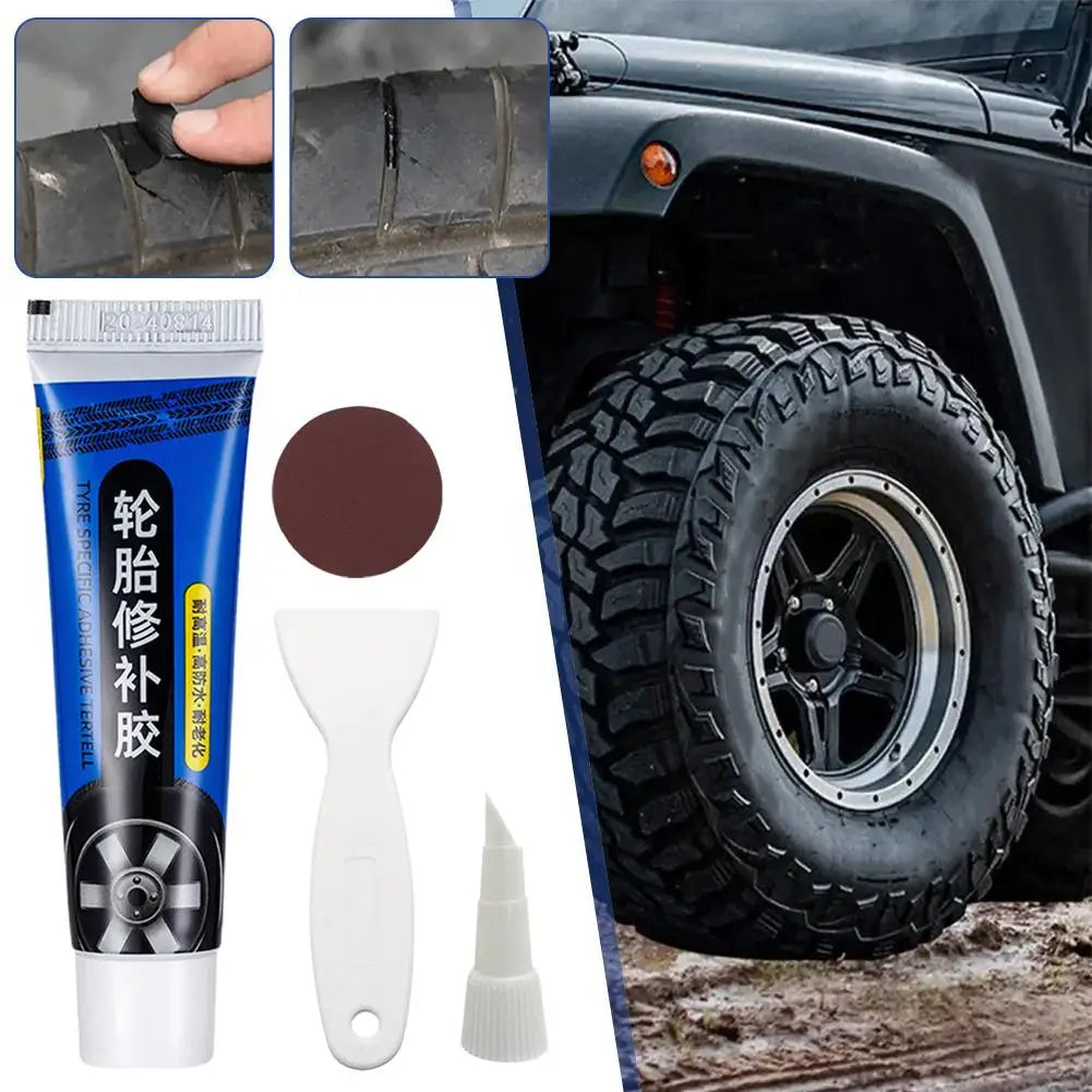 Car Tire Repair Glue – Waterproof & Heat Resistant 60ml