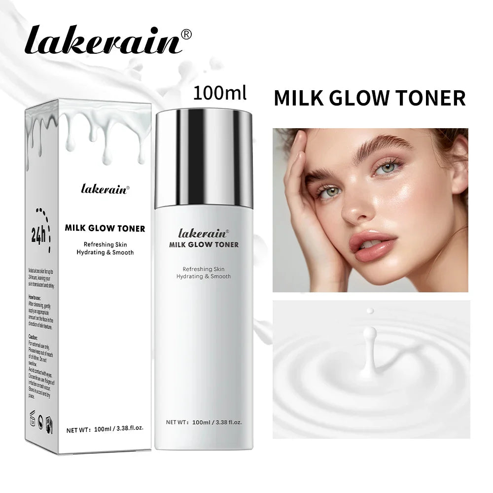 Milk Glow Toner 100ml – Brightening & Hydrating Face Toner