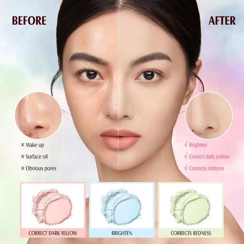 O.TWO.O Translucent Loose Setting Powder | Matte Finish 9g