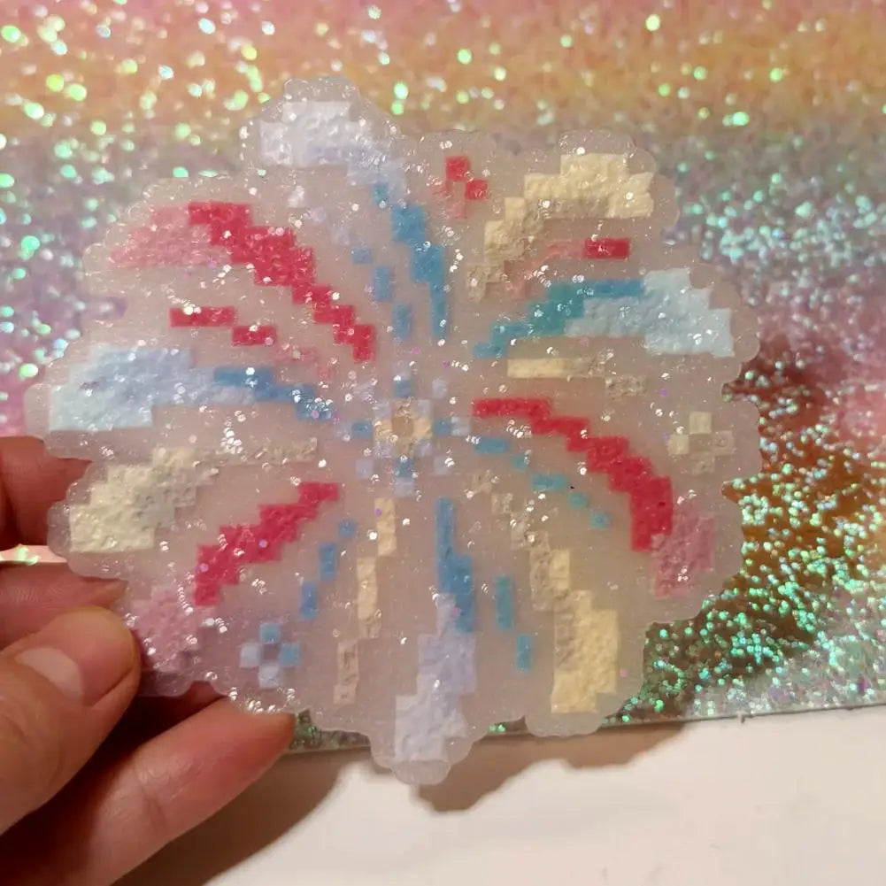 Glitter Ironing Sheets for Perler & Fuse Beads – 6-Pack DIY