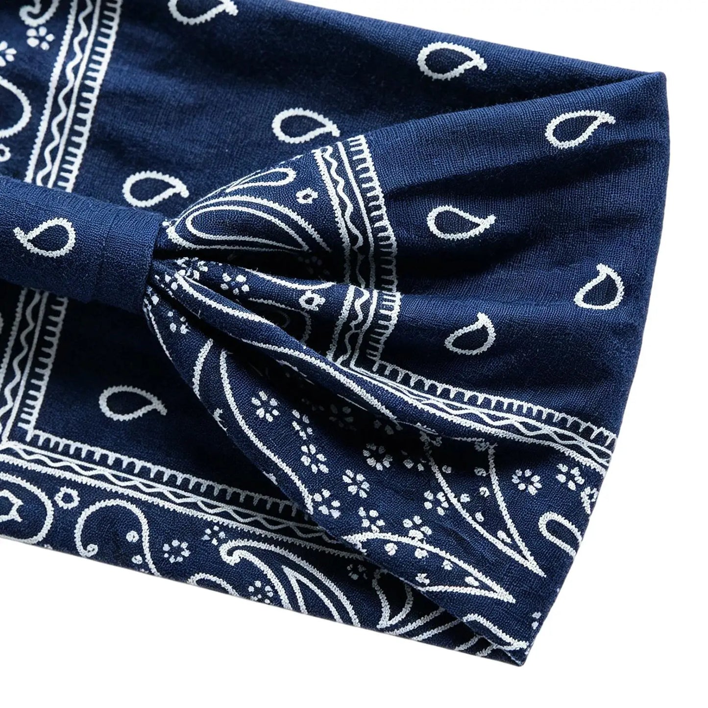 6-Pack Boho Twisted Wide Headbands for Women – Yoga & Workout