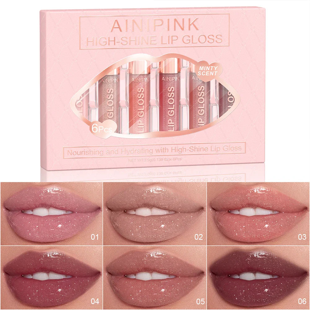 Glitter Lip Gloss – Waterproof, Moisturizing & Long-Lasting