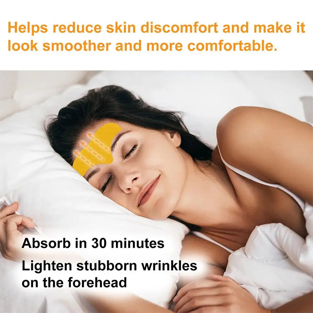 Anti-Wrinkle Forehead Patch,Collagen Gel Stickers to Tighten & Smooth Fine Lines, Firming Skin Care for Women Skin Care Peaceful Pleasures Health and Wellness