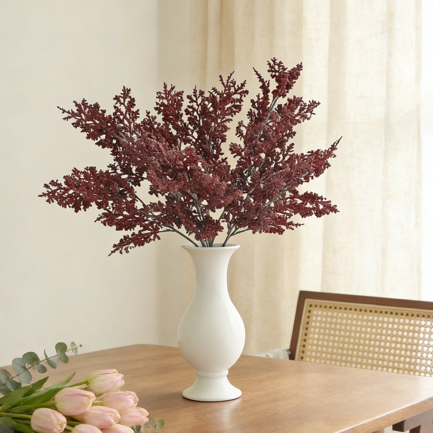 Artificial Silk Plant Grass Stems – Wedding & Home Vase Decor