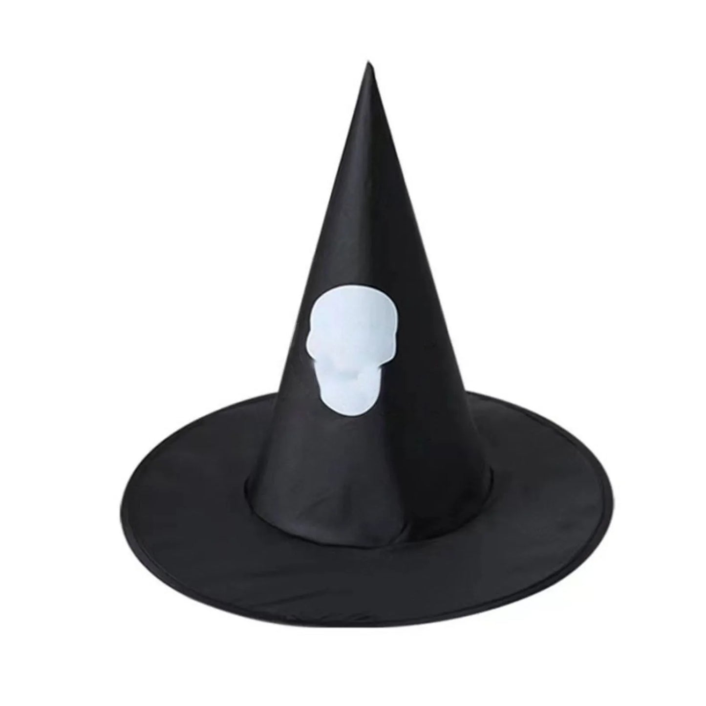 Halloween Witch Hat – Black Wizard Cap Kids & Adults