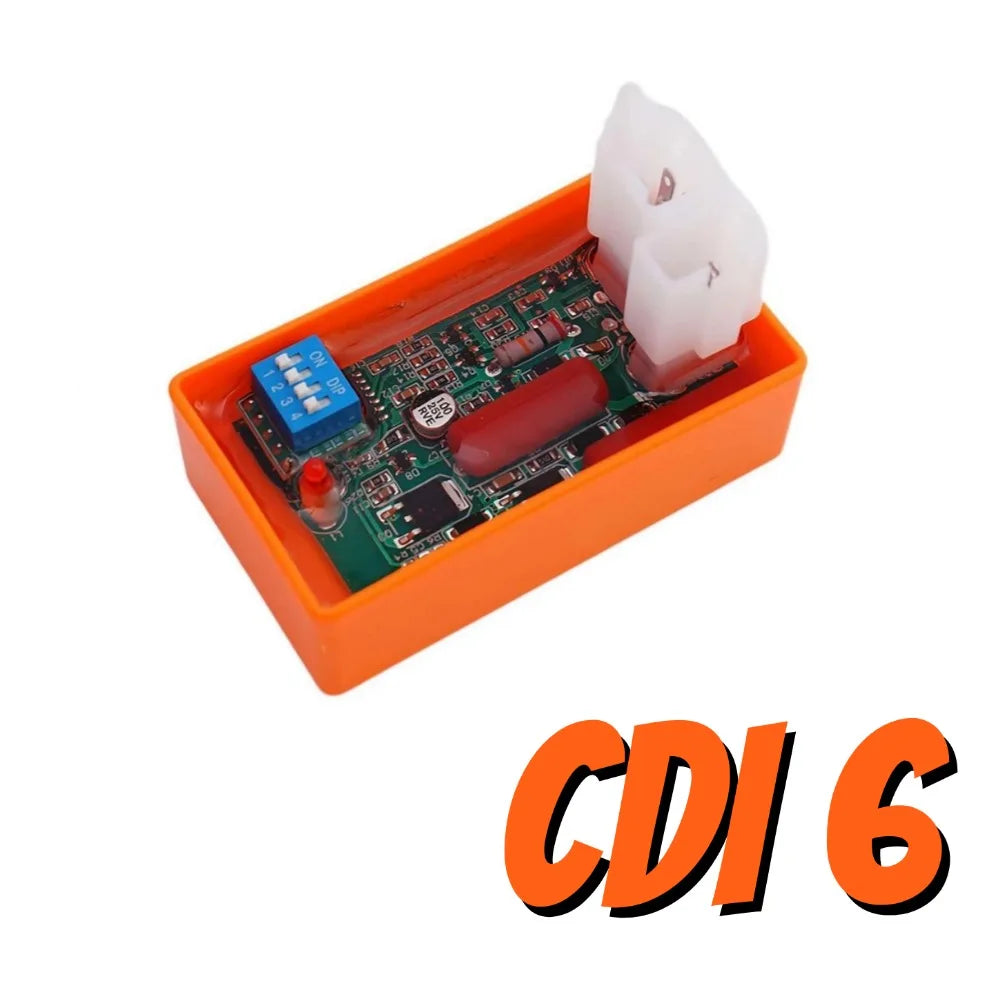 5/6 Pin AC CDI Racing Box DIP Switch Motorcycle Lgnition Speed For WAVE100 Racing YX140 CG125 CG150 Programmable CDI Peaceful Pleasures Health and Wellness 6pin