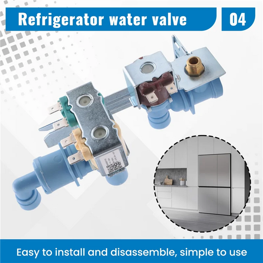 A36T-Refrigerator Water Valve For Electrolux Frigidaire 242252702 AP5671757 PS7784018 Peaceful Pleasures Health and Wellness As Shown NONE