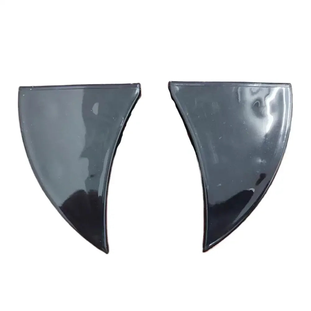 2pcs 3D Vampire Fangs Car Teeth Halloween Front Grille License Plate Decor Waterproof Devil Horns Auto Unique Styling Decor Peaceful Pleasures Health and Wellness black