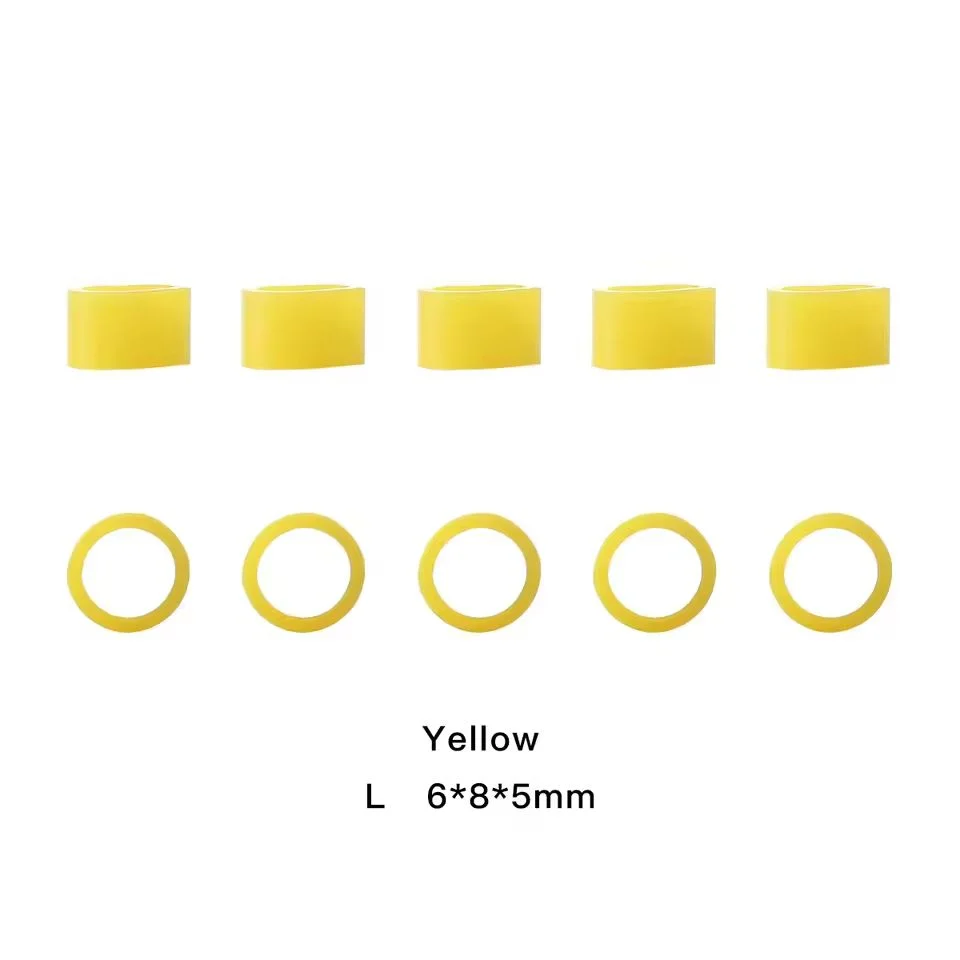 100pcs Autoclavable Dental Silicone Color Code Rings | Orthodontic