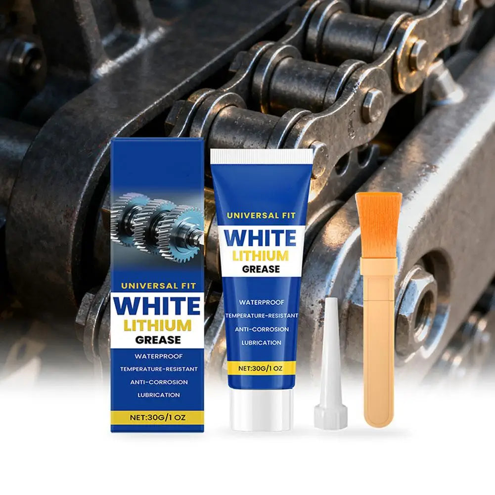 White Lithium Grease | High-Temp Auto & Gear Lubricant