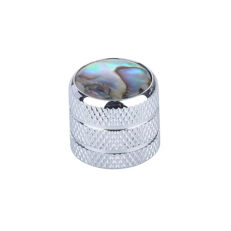 High-grade Scribed Inlaid Abalone Shell Volume Tone Button ST TL