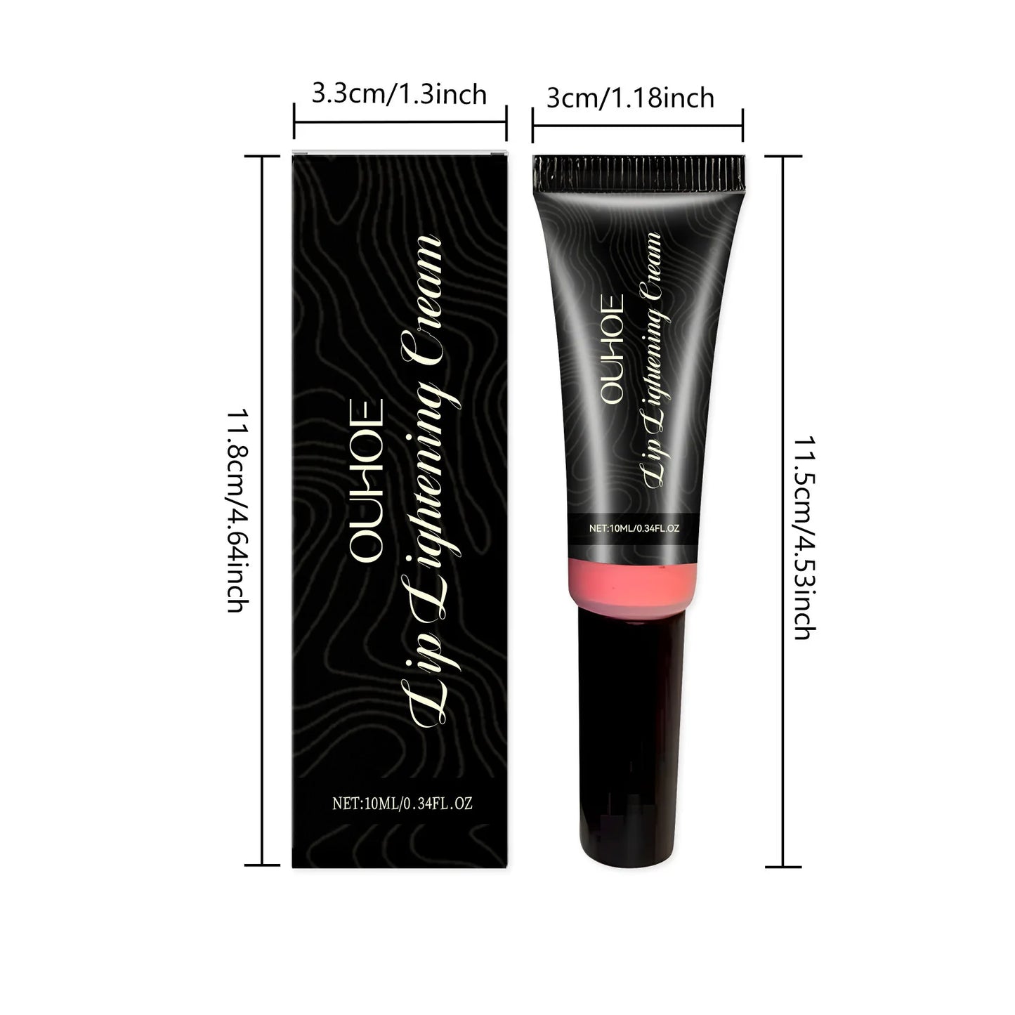 Ouhoe Lip Brightening Cream – Moisturize, Brighten & Smooth Lip Brightening Cream Peaceful Pleasures Health and Wellness 10ml boxed